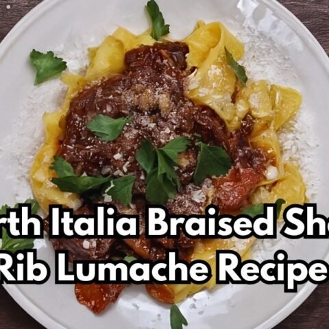 North Italia Braised Short Rib Lumache Recipe