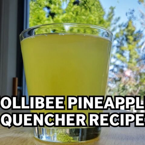 Jollibee Pineapple Quencher Recipe