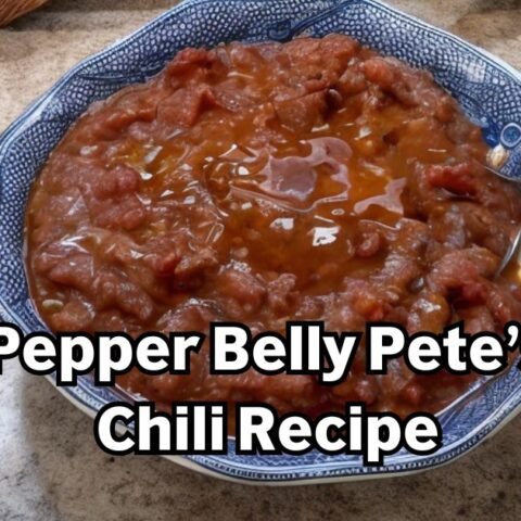 Pepper Belly Pete’s Chili Recipe
