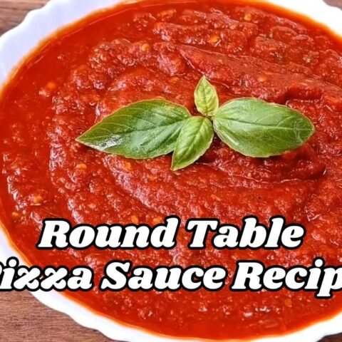 Round Table Pizza Sauce Recipe