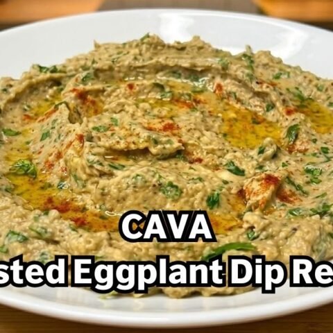 CAVA Roasted Eggplant Dip Recipe