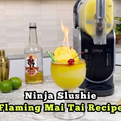 Ninja Slushie Flaming Mai Tai Recipe