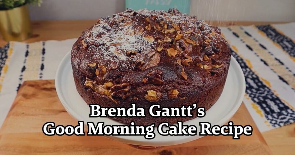Brenda Gantt's Good Morning Cake Recipe