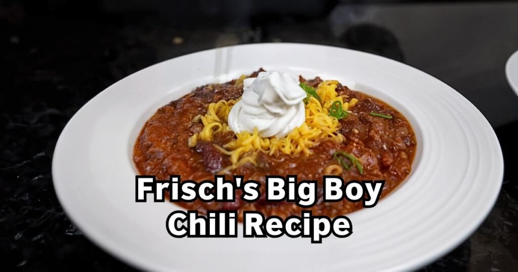 Frisch's Big Boy Chili Recipe