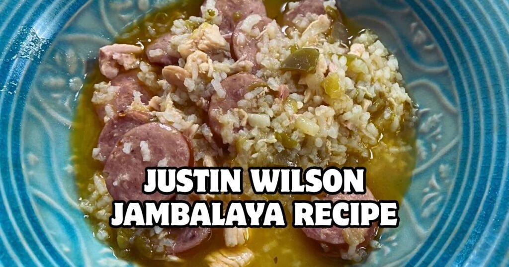 Justin Wilson jambalaya recipe