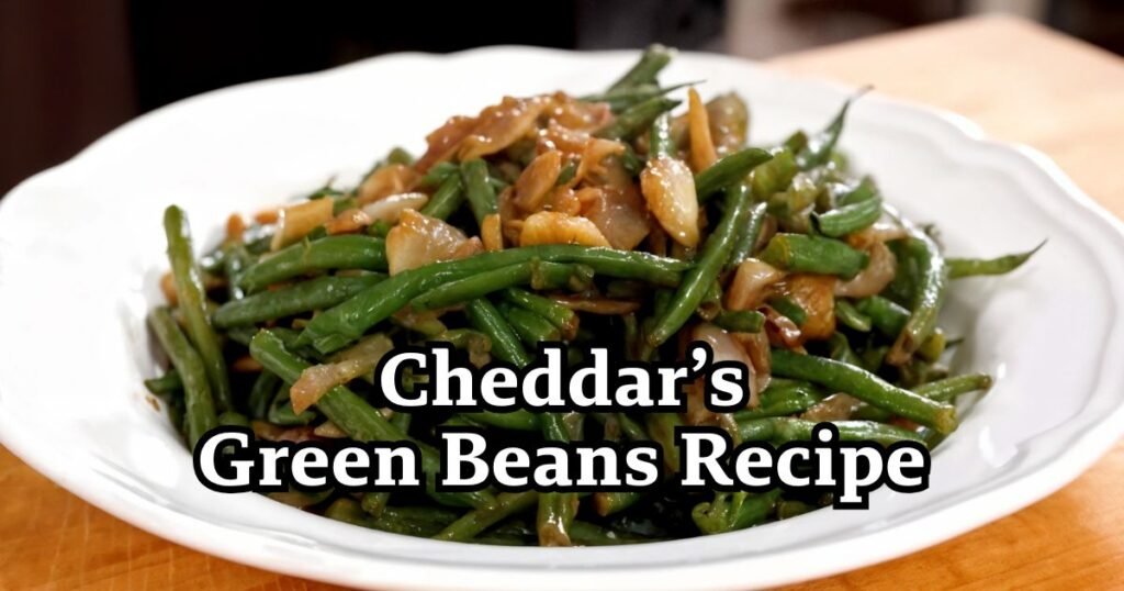 Cheddar’s Green Beans Recipe