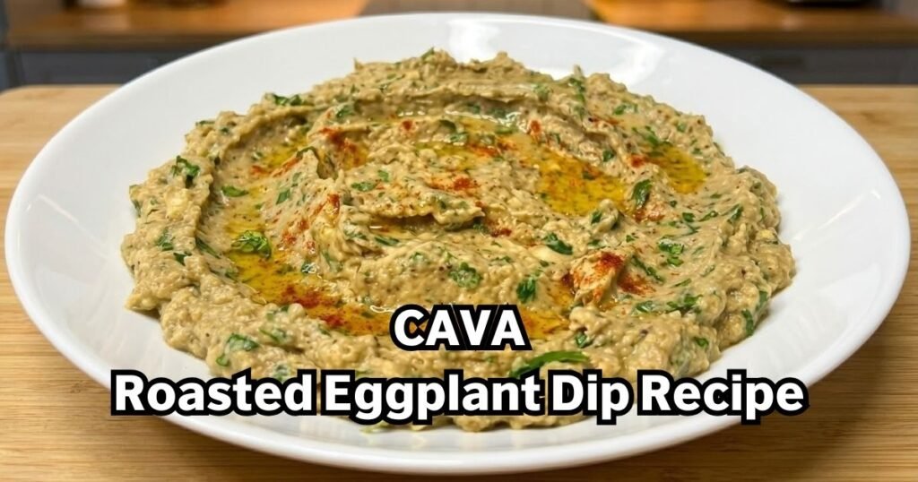 CAVA Roasted Eggplant Dip Recipe