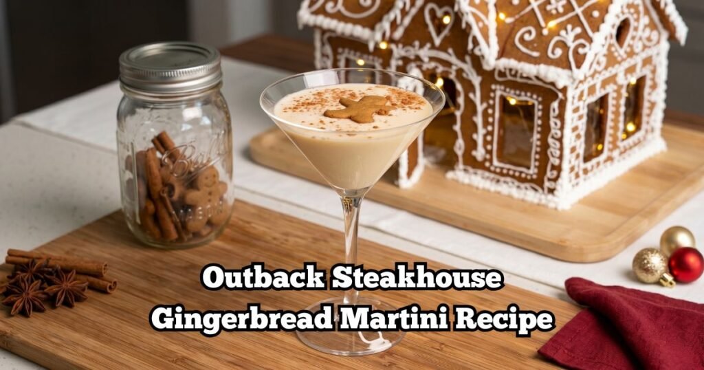 Outback Steakhouse Gingerbread Martini Recipe