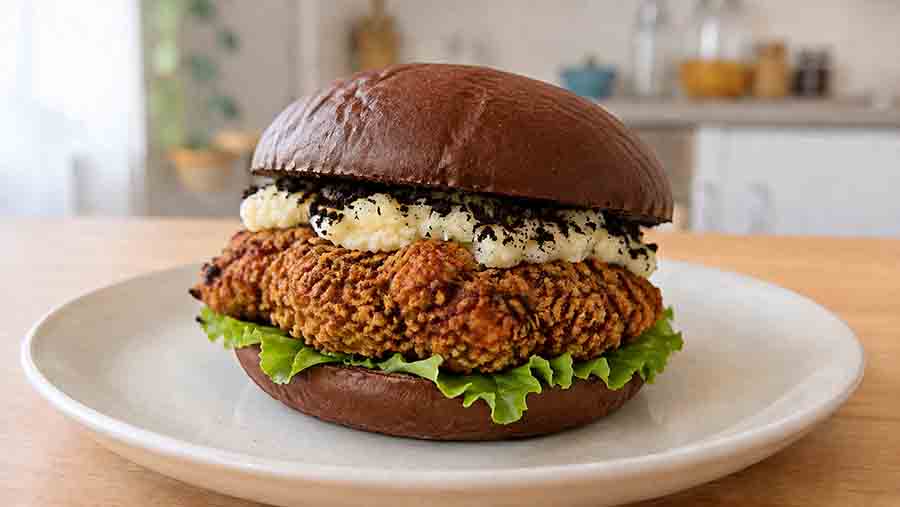 KFC Oreo Chicken Burger Copycat Recipe