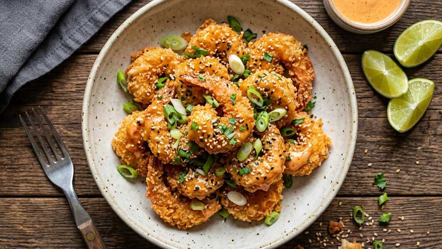 recipe for Bang Bang Shrimp