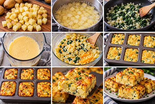How to make Starbucks Potato Cheddar Chive Bake