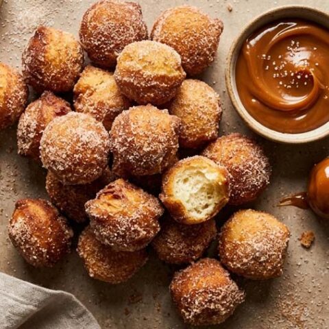Krispy Kreme Churro Doughnut Dots Copycat Recipe