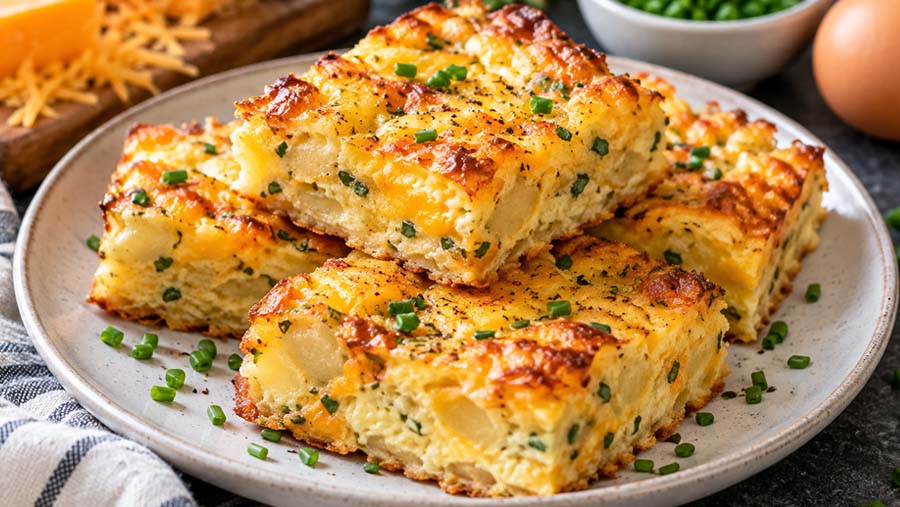 Starbucks Potato Cheddar Chive Bake copycat recipe
